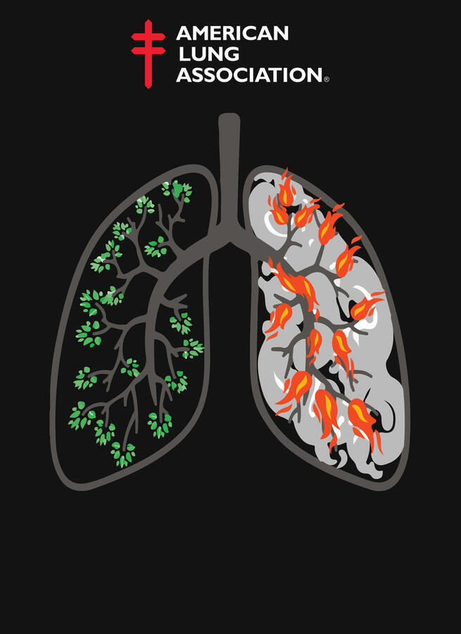 American Lung Association poster American Lung Association poster